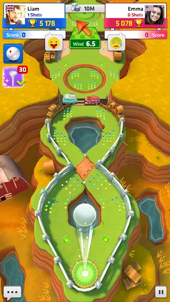 Mini Golf King [MOD: безлимитные монеты и все клюшки] Screenshot 5