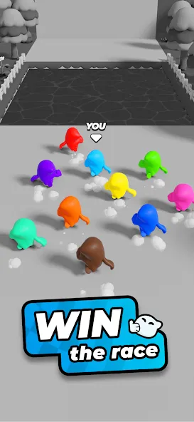 Pocket Champs: 3D Racing Games [MOD: безлимитные деньги и бустеры] Screenshot 1