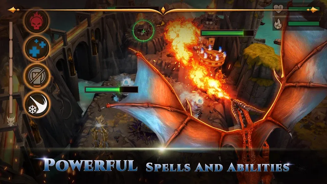 War Dragons [MOD: безлимитные ресурсы и мощные драконы] Screenshot 2