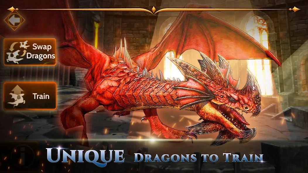 War Dragons [MOD: безлимитные ресурсы и мощные драконы] Screenshot 3