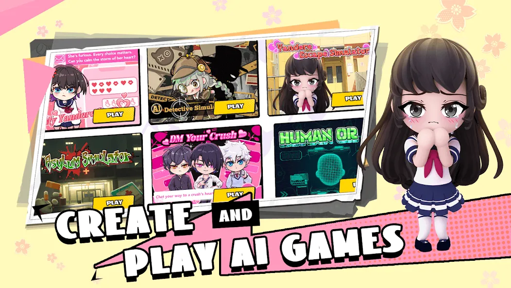 BUD: Create and Play AI Games [MOD: создание игр с ии без ограничений] Screenshot 1