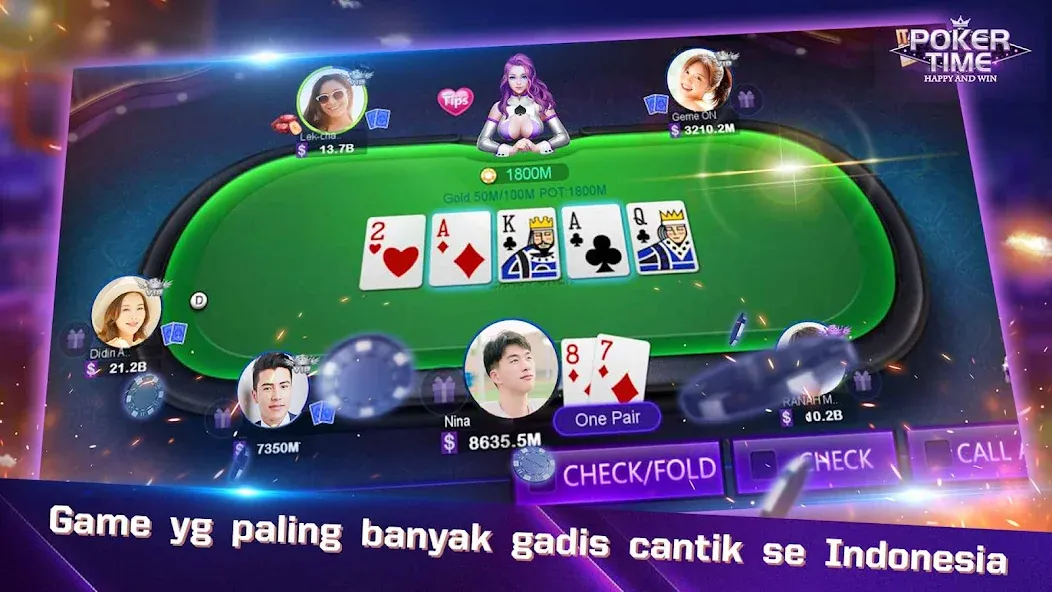 Poker Time- Pulsa Texas Holdem [MOD: безлимитные фишки и бонусы] Screenshot 5
