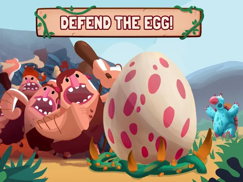 Dino Bash: Dinosaur Battle [MOD: безлимитные ресурсы и усиленные динозавры] Screenshot 3