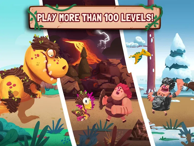 Dino Bash: Dinosaur Battle [MOD: безлимитные ресурсы и усиленные динозавры] Screenshot 4