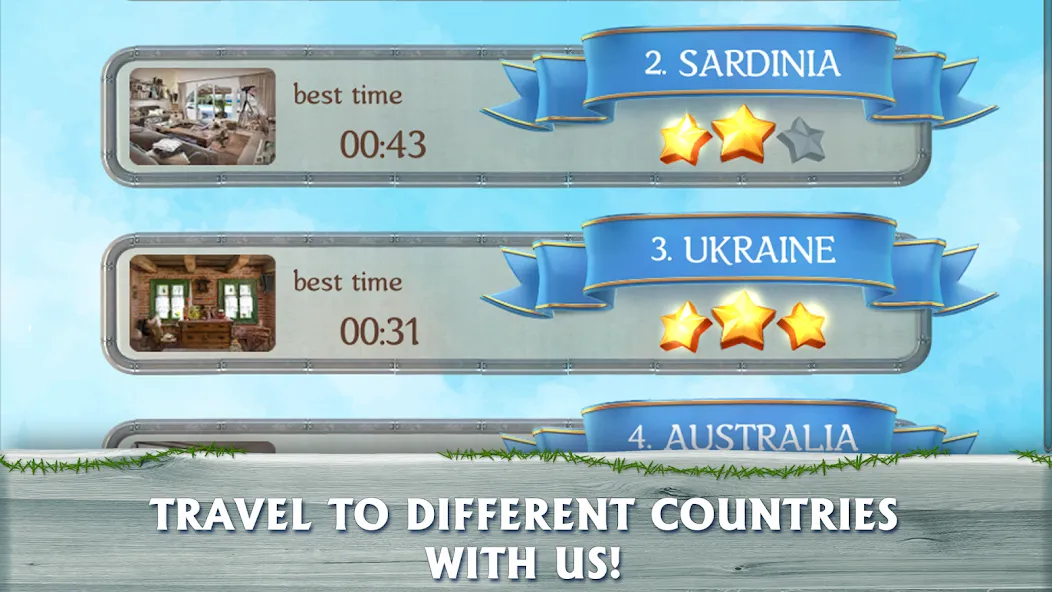 Around the world:Hidden Object [MOD: безлимитные подсказки и открыты все страны] Screenshot 2