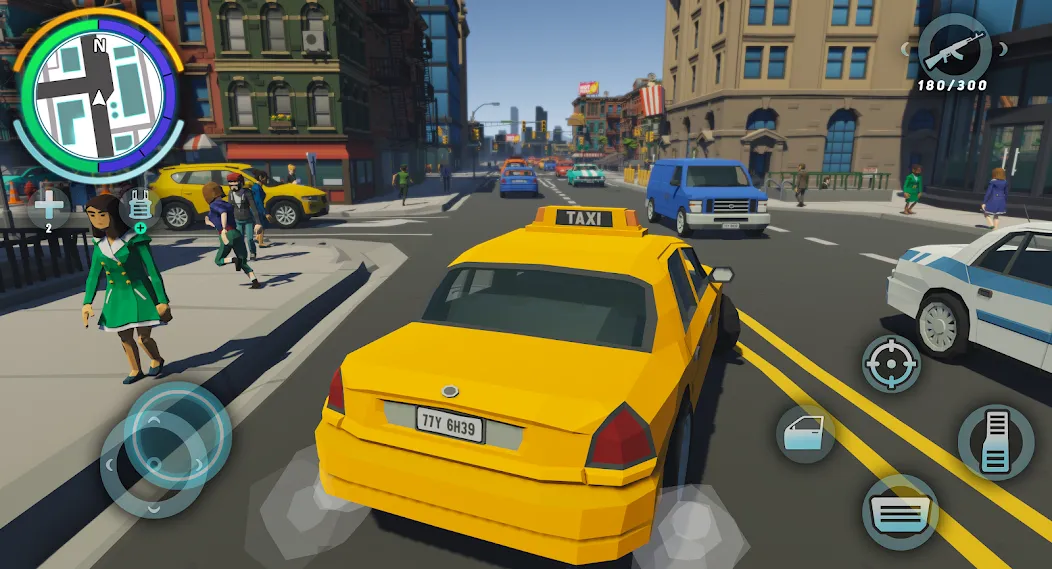 Gangster &amp; Mafia Grand Polygon [MOD: безлимитные деньги и оружие] Screenshot 3