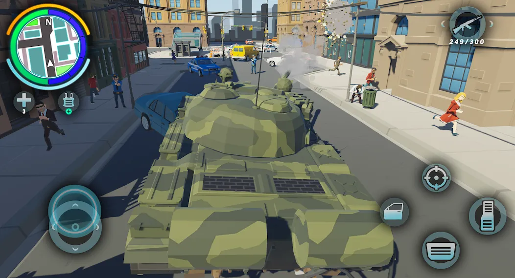 Gangster &amp; Mafia Grand Polygon [MOD: безлимитные деньги и оружие] Screenshot 4