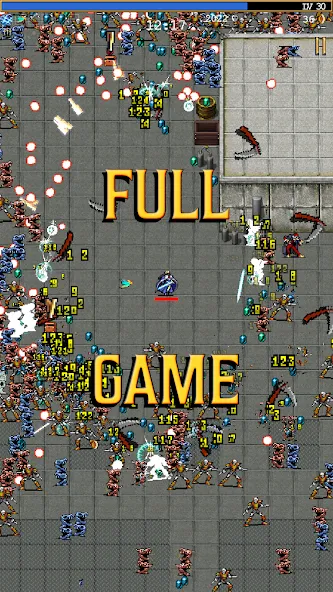 Vampire Survivors [MOD: безлимитное здоровье и мощное оружие] Screenshot 1