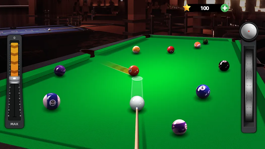Classic Pool 3D: 8 Ball [MOD: безлимитные монеты и всё открыто] Screenshot 1