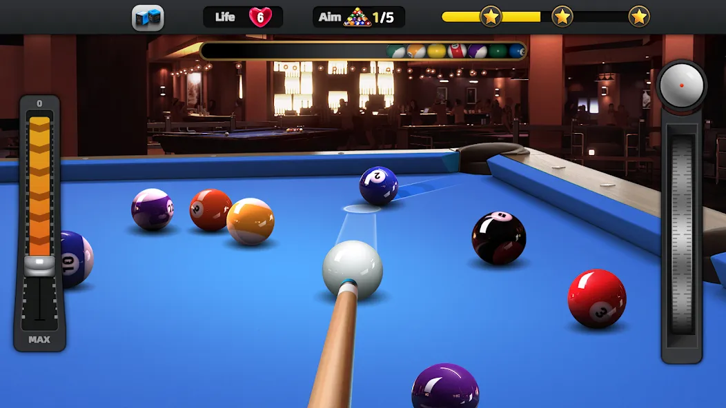 Classic Pool 3D: 8 Ball [MOD: безлимитные монеты и всё открыто] Screenshot 5