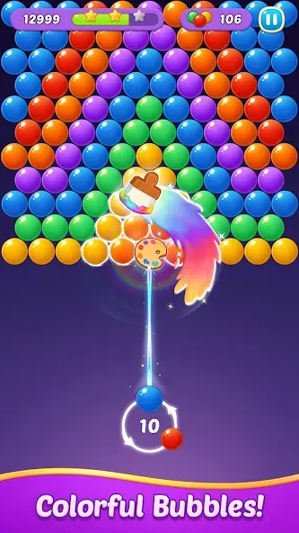 Bubble Shooter Gem Puzzle Pop [MOD: без рекламы и много монет] Screenshot 3