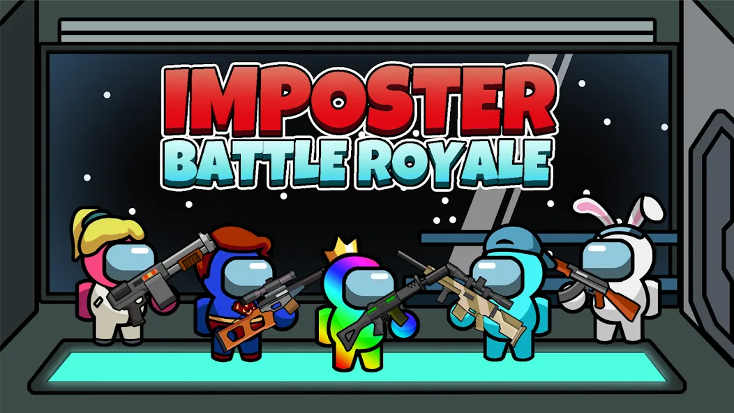 Imposter Battle Royale [MOD: много игроков и новые скины] Screenshot 2