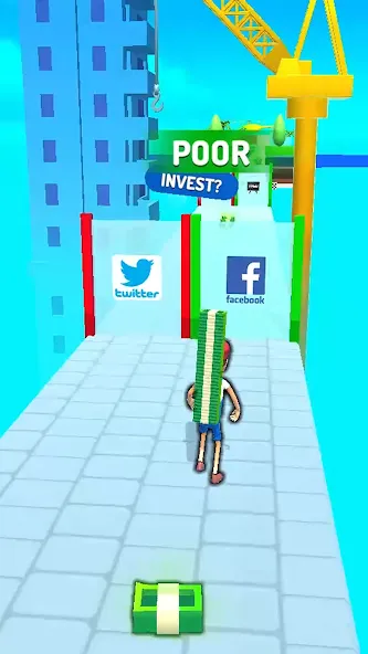 Investment Run: Invest Fast [MOD: безлимитные деньги и все уровни] Screenshot 2
