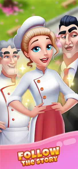 Merge Restaurant: Makeover [MOD: безлимитные монеты и энергия] Screenshot 3