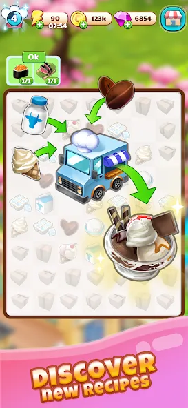 Merge Restaurant: Makeover [MOD: безлимитные монеты и энергия] Screenshot 4