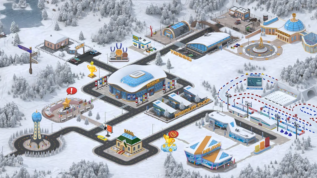 Biathlon Mania [MOD: безлимитные деньги и энергия] Screenshot 3