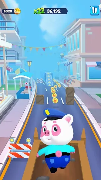 Piggy Panda Run: Fun Game [MOD: безлимитные монеты и все скины] Screenshot 4