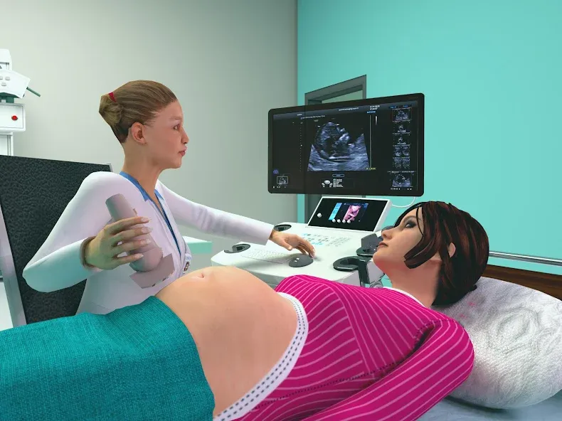 Pregnant Mother Simulator Game [MOD: забота о маме и малыше] Screenshot 5