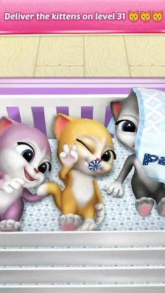 Pregnant Talking Cat Emma [MOD: беременная кошка и новые приключения] Screenshot 2