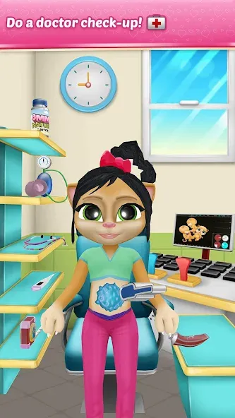 Pregnant Talking Cat Emma [MOD: беременная кошка и новые приключения] Screenshot 3