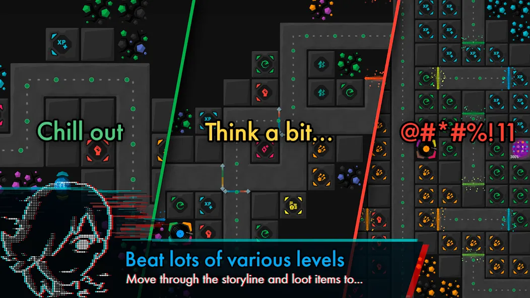 Infinitode 2 - Tower Defense [MOD: безлимитные ресурсы и открыты все уровни] Screenshot 3