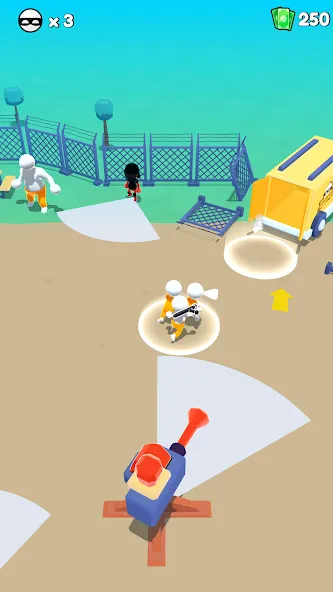 Prison Escape 3D - Jailbreak [MOD: безлимитные деньги и все уровни] Screenshot 2