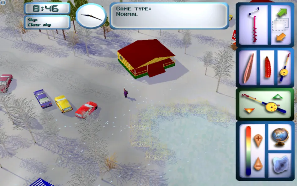Pro Pilkki 2 - Ice Fishing [MOD: улучшенная рыбалка и безлимитные ресурсы] Screenshot 1