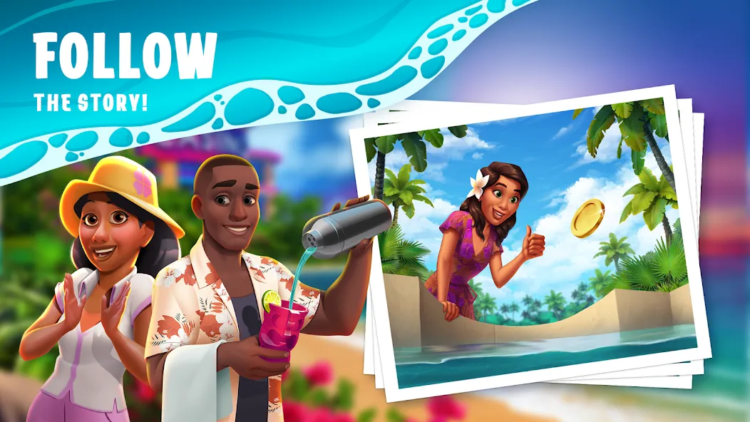 Paradise Fortune Casino Slots [MOD: безлимитные монеты и бонусы] Screenshot 1