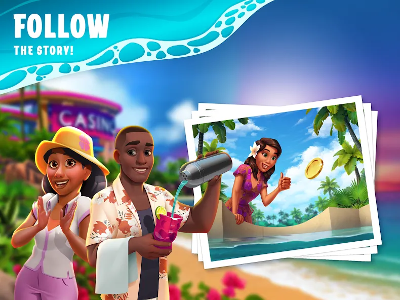 Paradise Fortune Casino Slots [MOD: безлимитные монеты и бонусы] Screenshot 5
