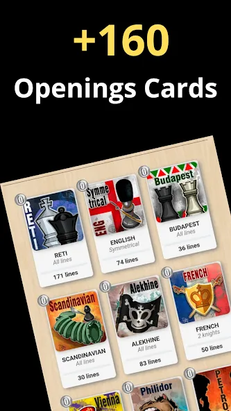 Chess Openings Promaster [MOD: открыты все шахматные дебюты] Screenshot 3