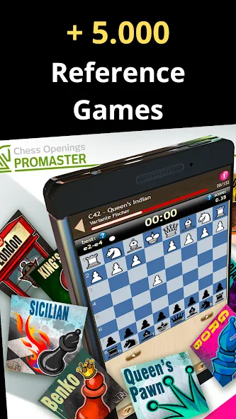 Chess Openings Promaster [MOD: открыты все шахматные дебюты] Screenshot 5