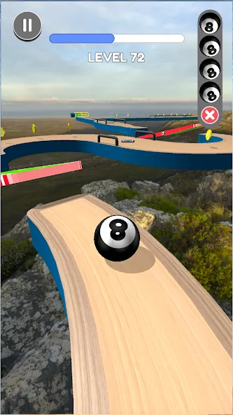Going Balls [MOD: безлимитные жизни и монеты] Screenshot 2