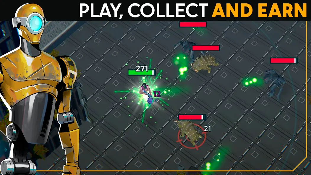 Heroes of Metaverse [MOD: безлимитные ресурсы и мощные герои] Screenshot 4