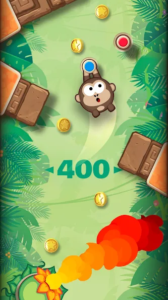 Sling Kong [MOD: безлимитные монеты и жизни] Screenshot 1