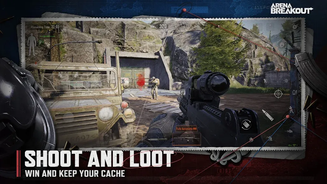 Arena Breakout: Realistic FPS [MOD: безлимитные деньги и патроны] Screenshot 1