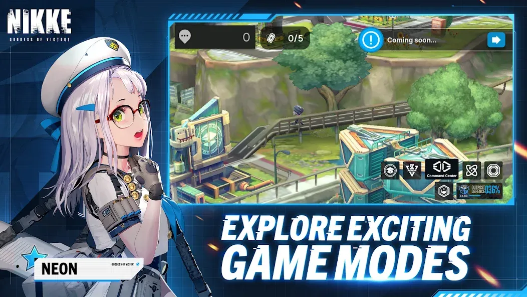 GODDESS OF VICTORY: NIKKE [MOD: безлимитные ресурсы и мощные герои] Screenshot 2