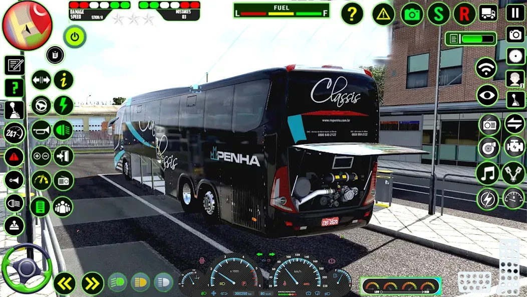 Euro Coach Bus Simulator 3D [MOD: безлимитные деньги и топливо] Screenshot 2