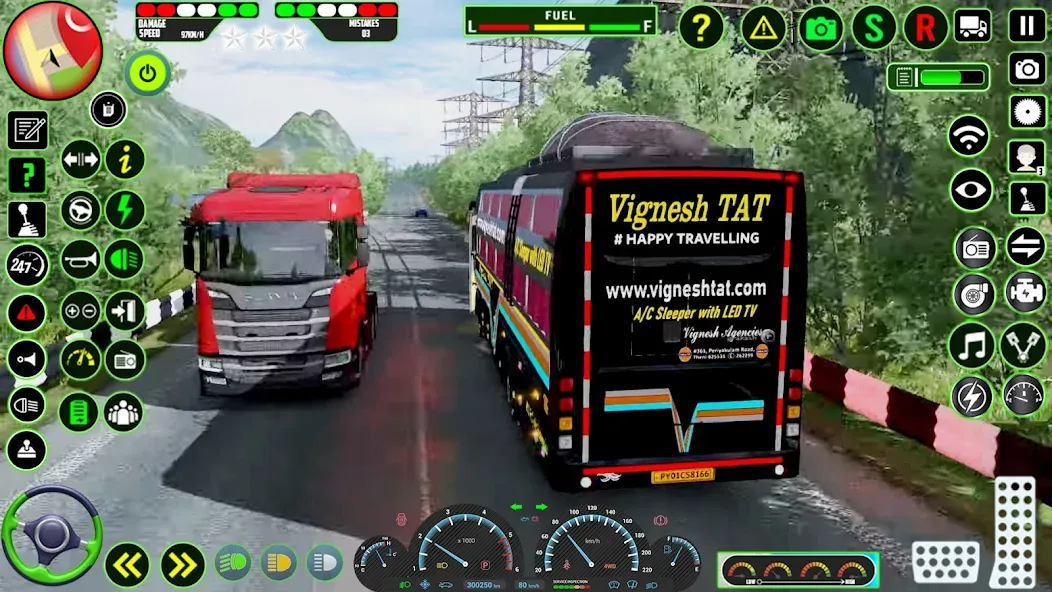 Euro Coach Bus Simulator 3D [MOD: безлимитные деньги и топливо] Screenshot 5