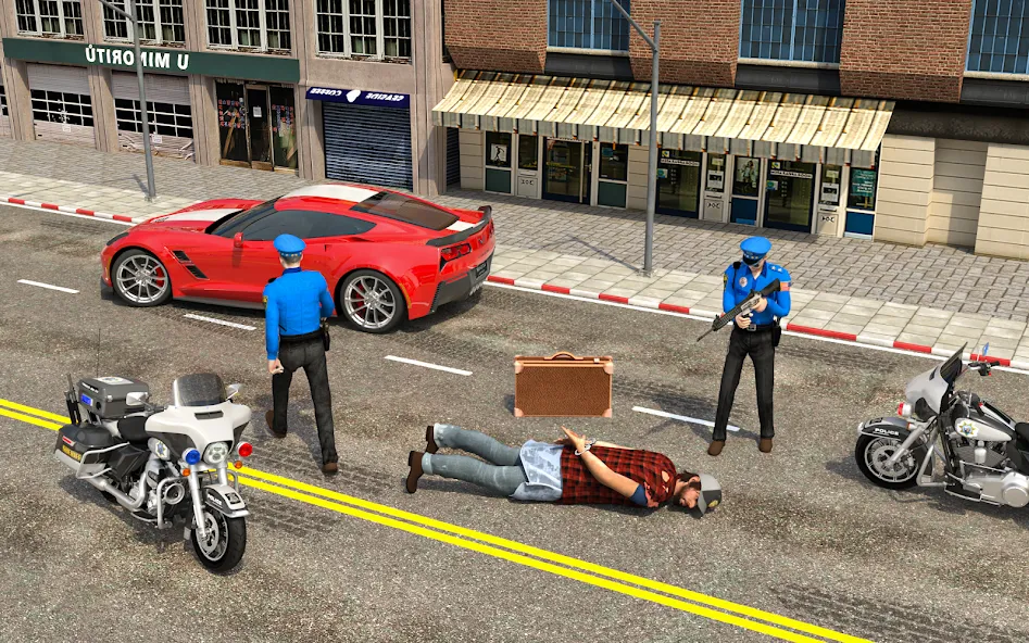 City Police Car Driving Games [MOD: безлимитные деньги и все машины] Screenshot 2