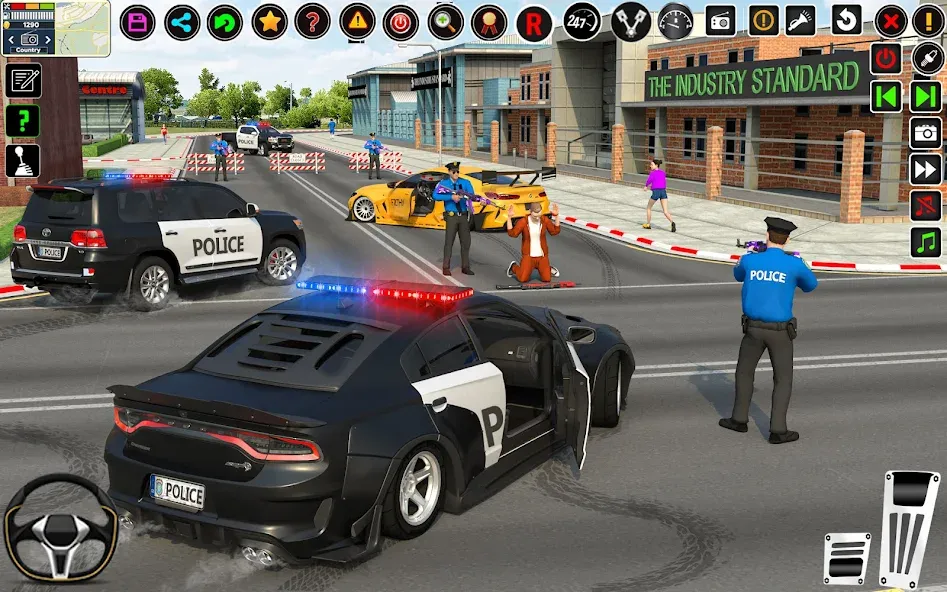 City Police Car Driving Games [MOD: безлимитные деньги и все машины] Screenshot 5