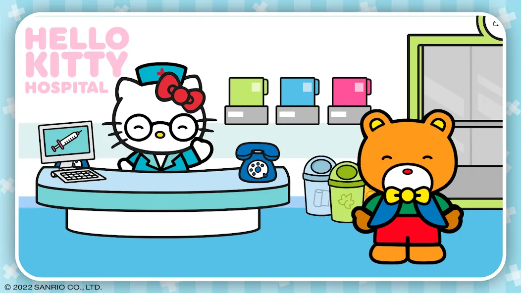 Hello Kitty: Kids Hospital [MOD: безлимитные монеты и все врачи открыты] Screenshot 1