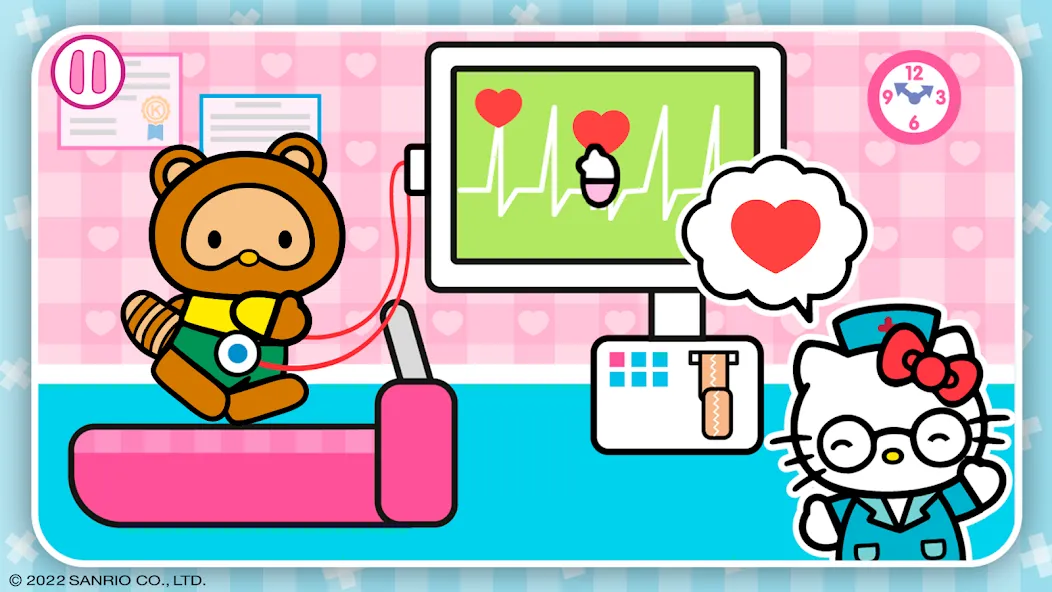 Hello Kitty: Kids Hospital [MOD: безлимитные монеты и все врачи открыты] Screenshot 5