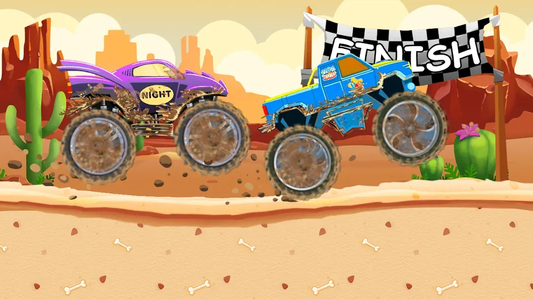 Monster Truck Vlad &amp; Niki [MOD: безлимитные деньги и все машины] Screenshot 2