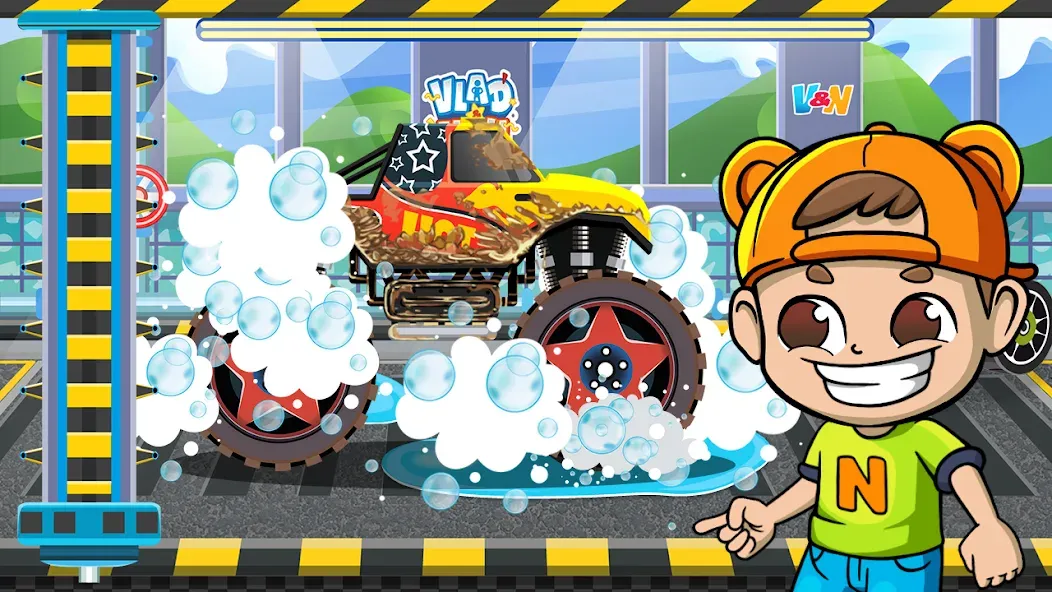 Monster Truck Vlad &amp; Niki [MOD: безлимитные деньги и все машины] Screenshot 3