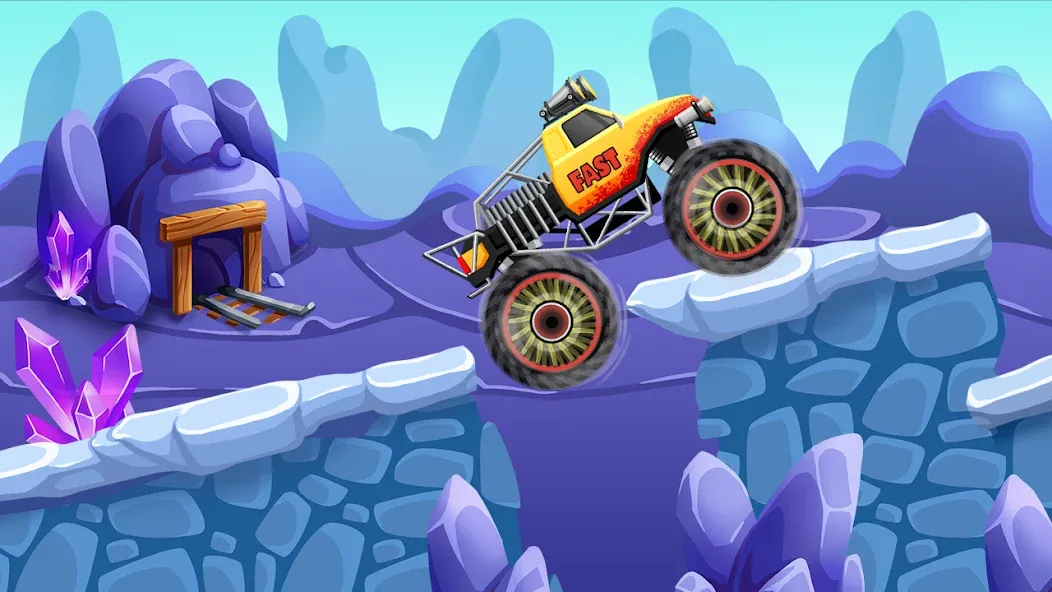 Monster Truck Vlad &amp; Niki [MOD: безлимитные деньги и все машины] Screenshot 4