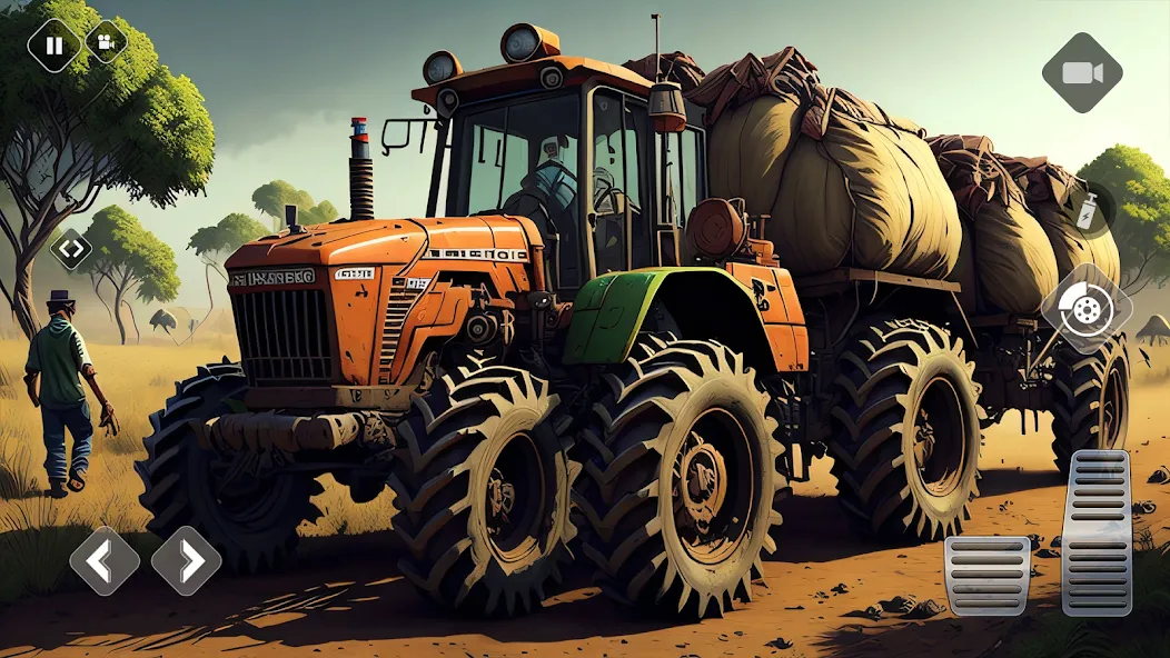 Tractor Driving Games: Farming [MOD: безлимитные деньги и техника] Screenshot 2
