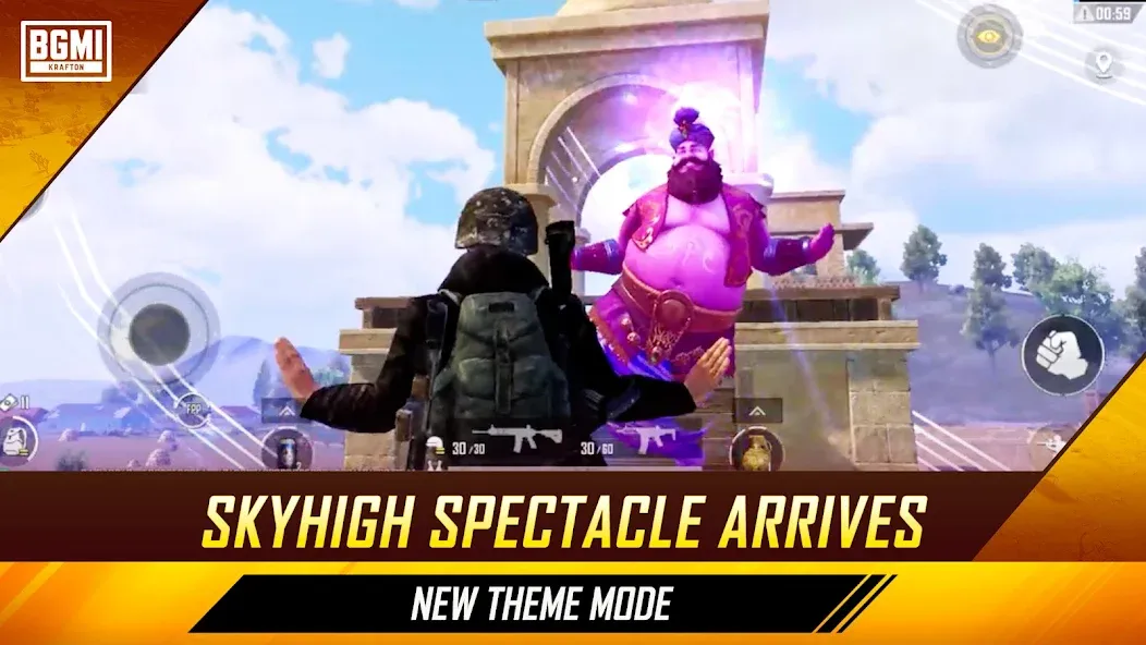 Battlegrounds Mobile India [MOD: безлимитные ресурсы и мощное оружие] Screenshot 1