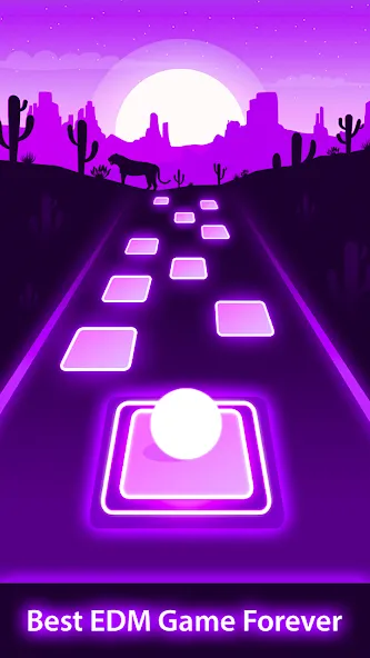 Magic Ball Tiles Hop Music Run [MOD: без рекламы и много монет] Screenshot 3