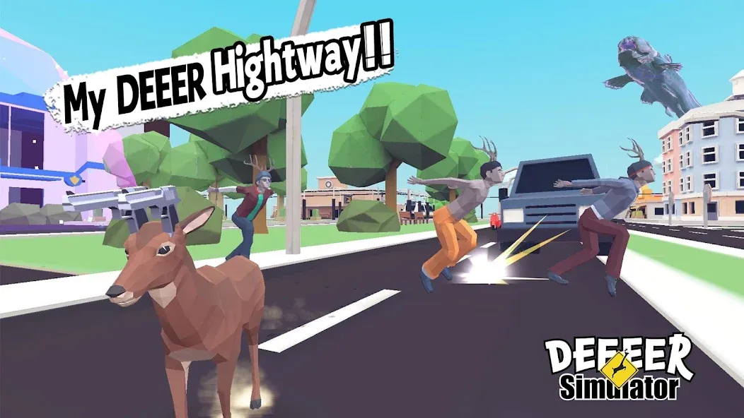 DEEEER Simulator: Modern World [MOD: безлимитные деньги и открыты все уровни] Screenshot 1