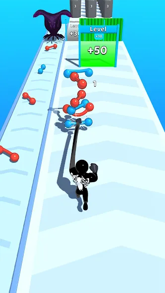 Venom Run 3D [MOD: безлимитные деньги и алмазы] Screenshot 2